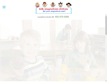 Tablet Screenshot of kidsimaginationlincoln.com